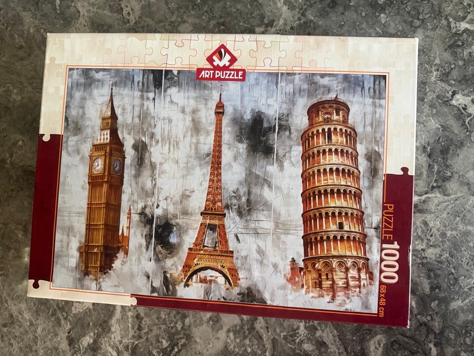 1000 Parça Dünya Sembolleri Puzzle - Görsel 2