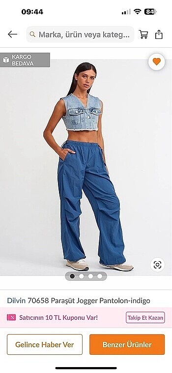 DİLVİN 36BDN JOGGER PANTOLON