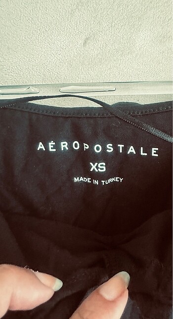 xs Beden siyah Renk AEROPOSTALE XS ELBİSE