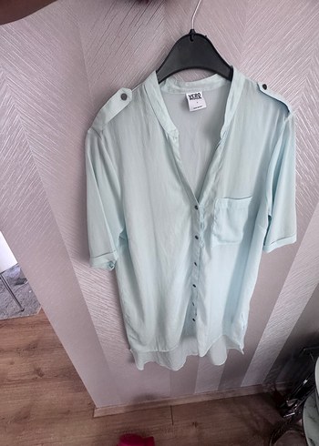 l Beden turkuaz Renk VERO MODA L BDN GÖMLEK/TUNİK