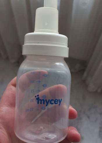 Beyaz Bebek Biberonu 125ml. Kaşık biberon. - Görsel 3