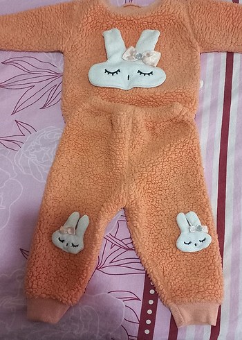 Tavşan Desenli Çocuk Battaniyesi - Görsel 2