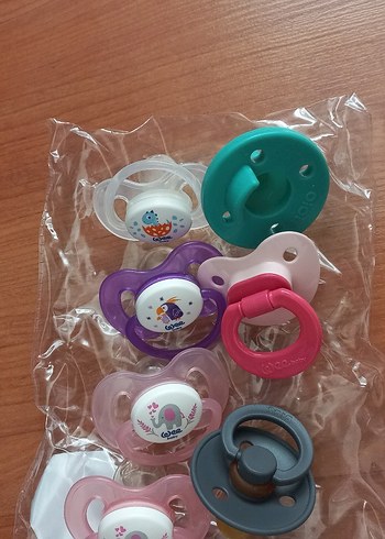 Pastel Renkli Çoklu Emzik Seti - Görsel 2