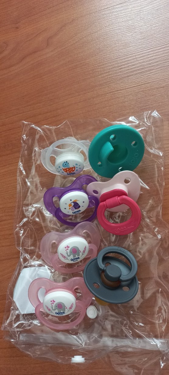 Pastel Renkli Çoklu Emzik Seti - Görsel 2