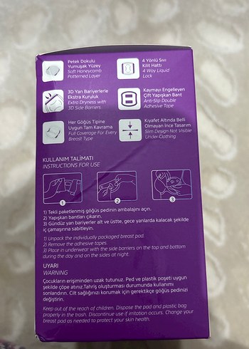 Mochi Ultra Emici Göğüs Pedi 40'lı - Görsel 3