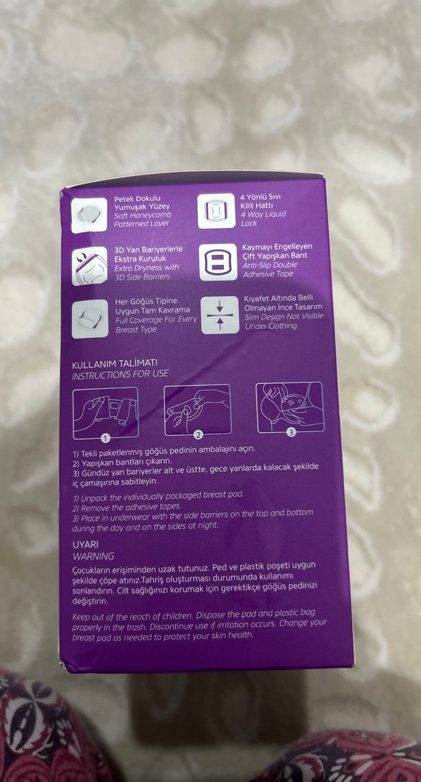 Mochi Ultra Emici Göğüs Pedi 40'lı - Görsel 3