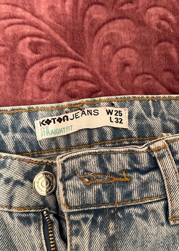 Kot Bol Kesim Kadın Midi Kot Pantolon - Görsel 4