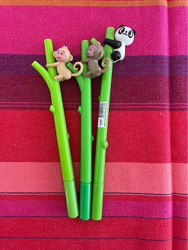 Panda ve maymun kalem