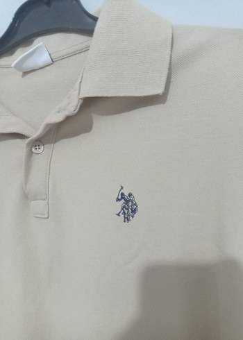 Bej Kısa Kollu Polo Tişört - Görsel 5