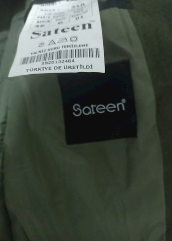 Düğmeli Haki Süet Erkek Ceket - Görsel 6