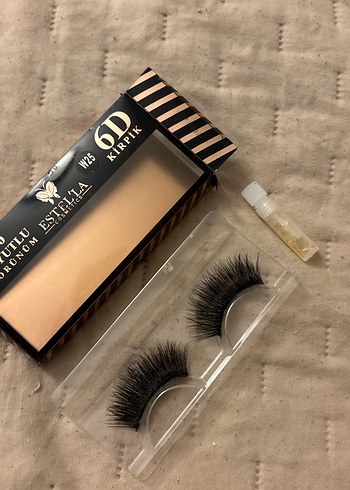 Estella 6D 3D Görünümlü Altın Kirpik W25 - Görsel 3