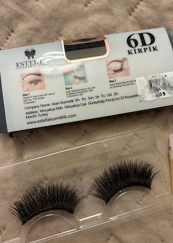 Estella 6D 3D Görünümlü Altın Kirpik W25 - Görsel 5