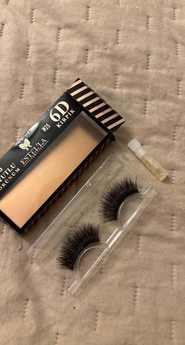 Estella 6D 3D Görünümlü Altın Kirpik W25 - Görsel 3