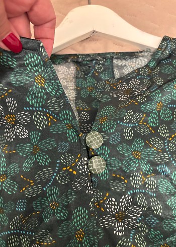 Saten tunik elbise özel gün elbisesi - Görsel 14