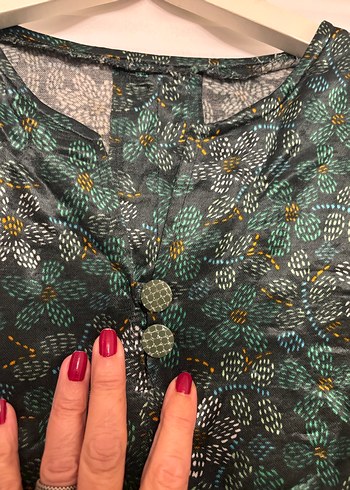 Saten tunik elbise özel gün elbisesi - Görsel 10