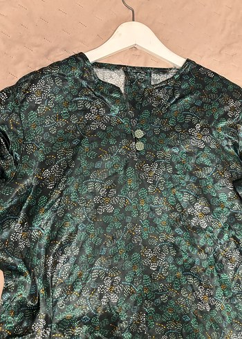 Saten tunik elbise özel gün elbisesi - Görsel 18