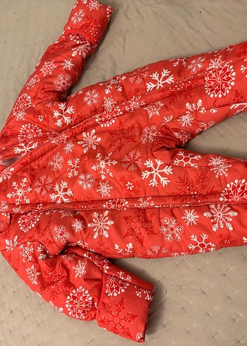 Bebek Kapüşonlu içi polarlı mont Tulum - Görsel 8