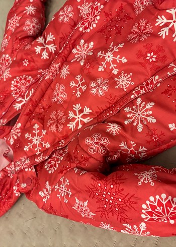 Bebek Kapüşonlu içi polarlı mont Tulum - Görsel 5