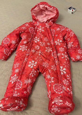 Bebek Kapüşonlu içi polarlı mont Tulum - Görsel 2