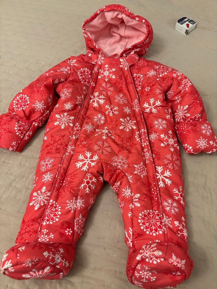 Bebek Kapüşonlu içi polarlı mont Tulum - Görsel 2