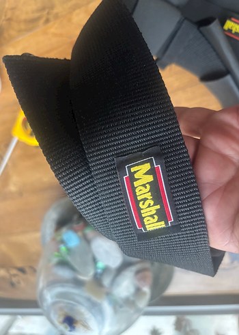 Marshall Siyah Bel bacak çantası - Görsel 8