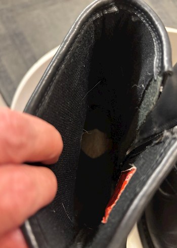 Siyah Deri Tokalı Biker Bot - Görsel 12