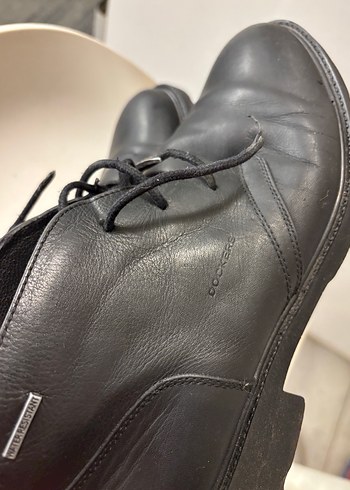 Siyah Erkek Deri Bot, Tokalı, Goth Tarzı Dockers - Görsel 13