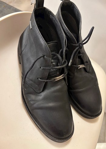 Siyah Erkek Deri Bot, Tokalı, Goth Tarzı Dockers - Görsel 14