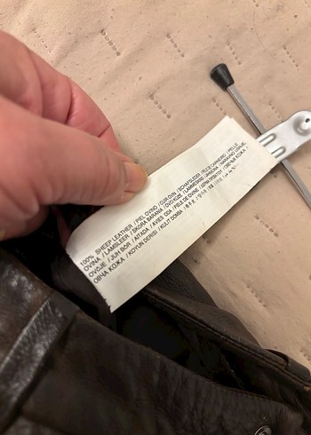 Mango KahverengiGerçek  Deri Kadın Pantolon - Görsel 16