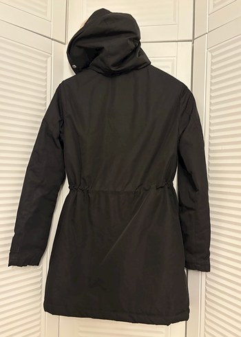 Pelüş içlikli parka kaban mont - Görsel 10