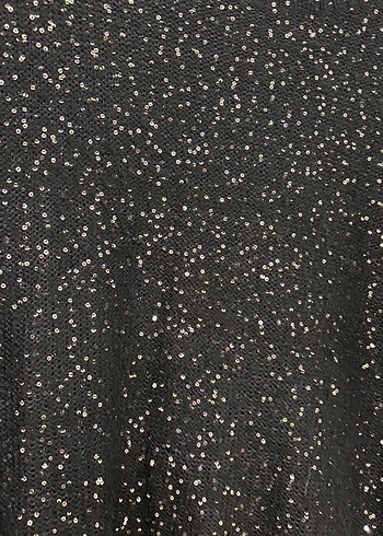 Parlak pullu lacivert Uzun Kollu Kadın Kazak elbise tunik - Görsel 5