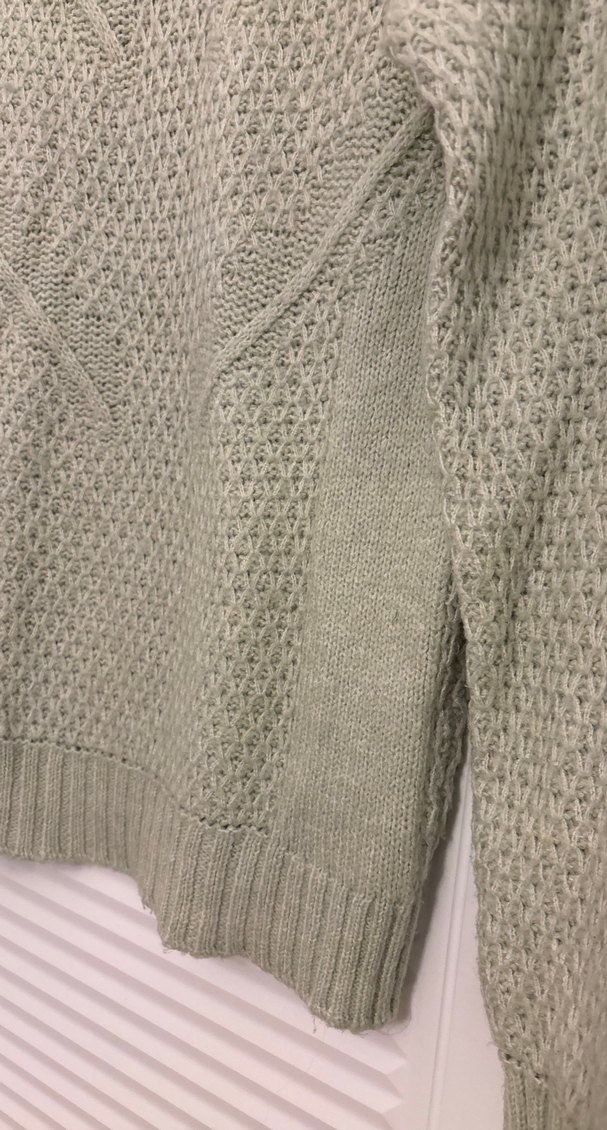 Açık yeşil  Bohem Kadın Kazak - Görsel 4