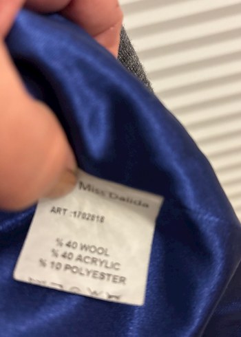 Miss Dalida Yün  Kabanı - Görsel 4