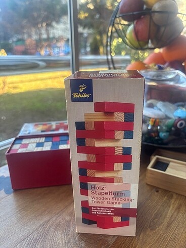 Beden Renk Ahşap zeka oyunları jenga domino mikado