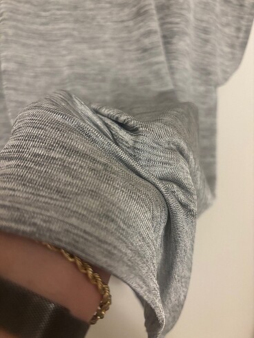 xl Beden gri Renk Marks & Spencer oversize büyük beden bluz