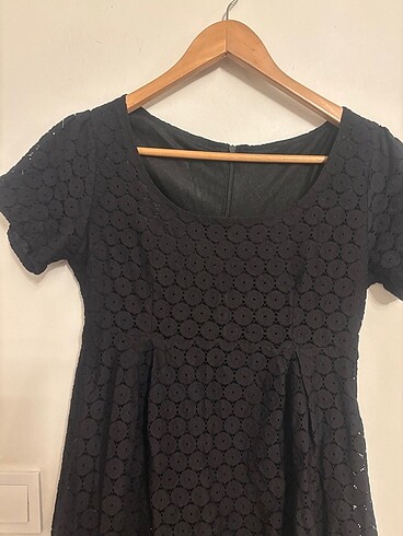 Asil güpür dantel elbise - Görsel 9