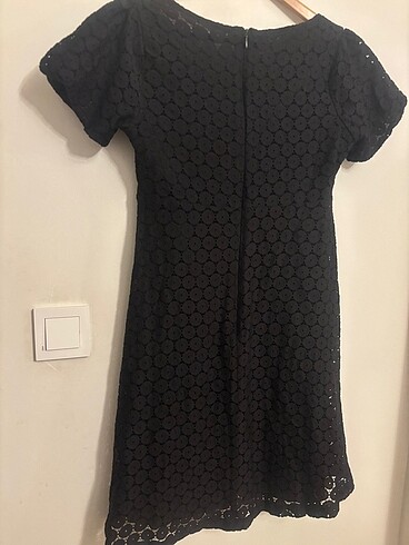 Asil güpür dantel elbise - Görsel 13