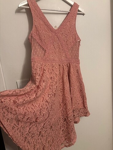 H&M dantel elbise - Görsel 4