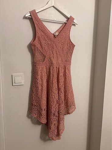 H&M dantel elbise - Görsel 12