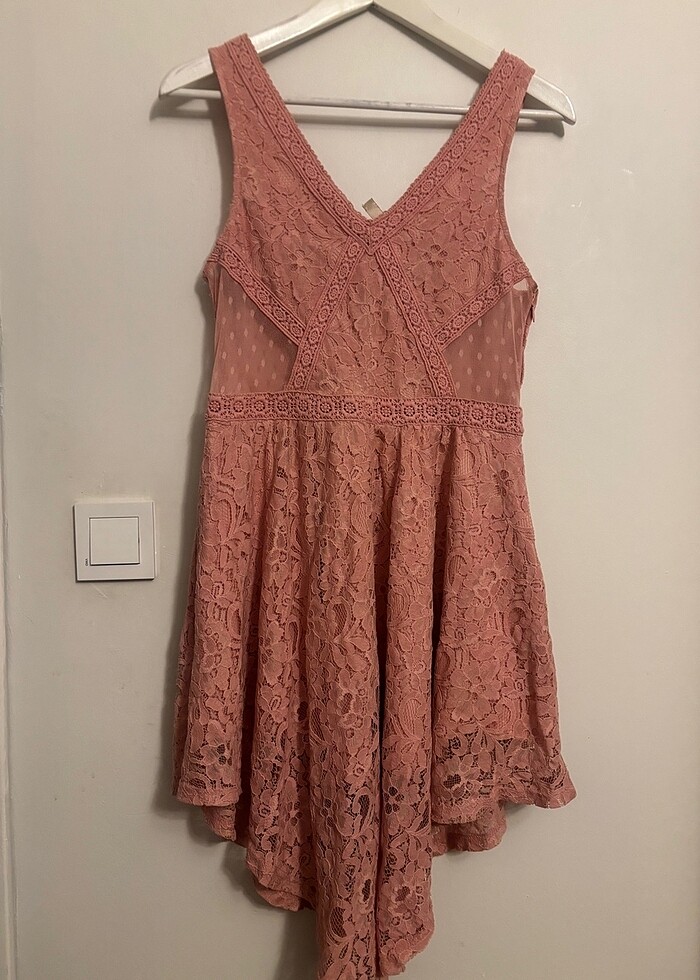 H&M dantel elbise - Görsel 2