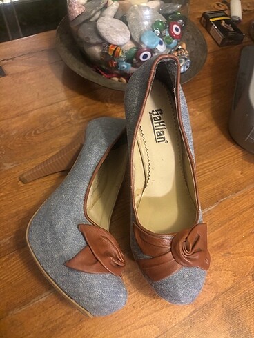 Platform topuklu ayakkabı - Görsel 9