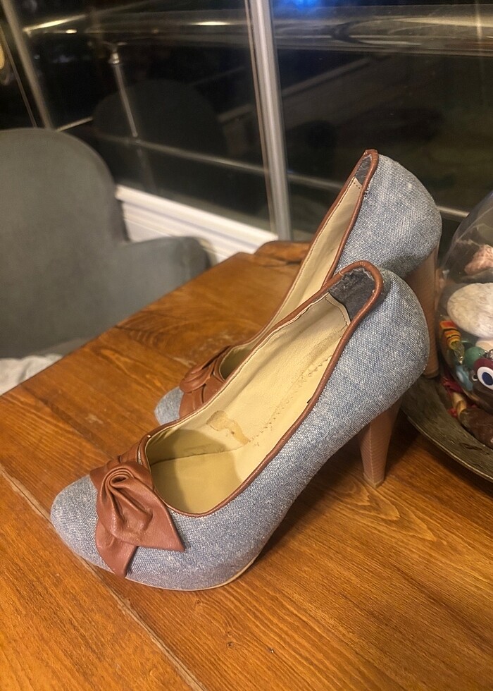 Platform topuklu ayakkabı - Görsel 3