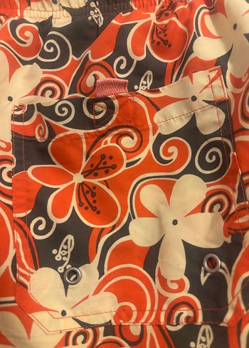 Erkek Bohem Bağcıklı Midi Mayo Şort tıffany - Görsel 8