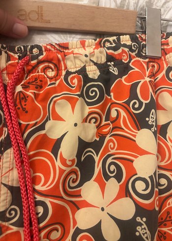 Erkek Bohem Bağcıklı Midi Mayo Şort tıffany - Görsel 6