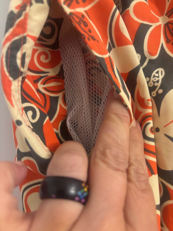 Erkek Bohem Bağcıklı Midi Mayo Şort tıffany - Görsel 4