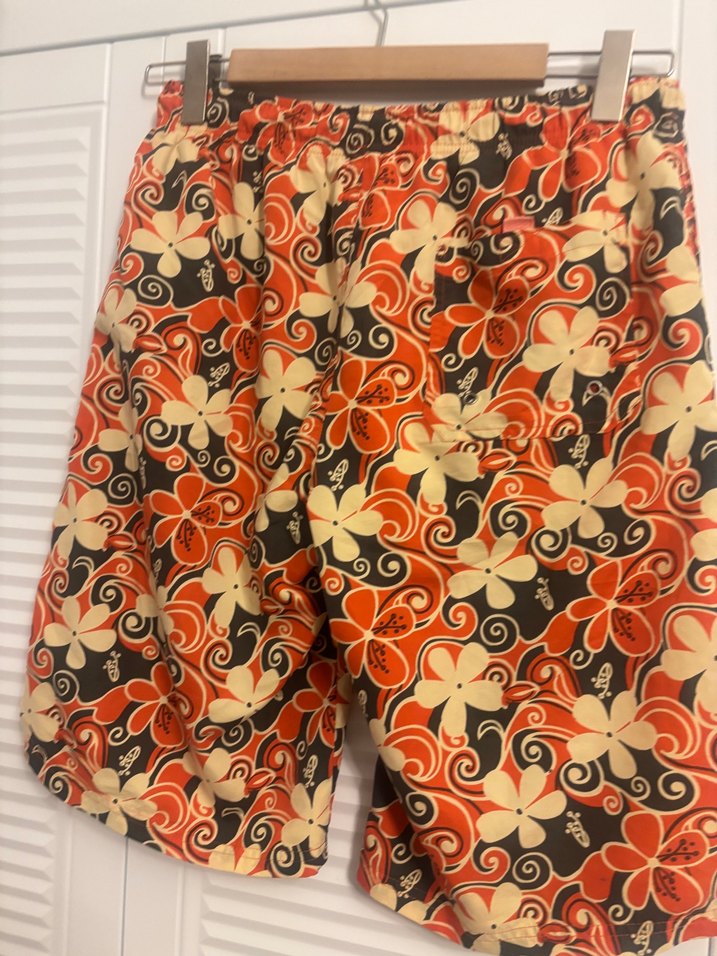 Erkek Bohem Bağcıklı Midi Mayo Şort tıffany - Görsel 5