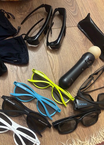 Üç boyutlu gözlükler samsung LG  sony oyun kumandası - Görsel 17