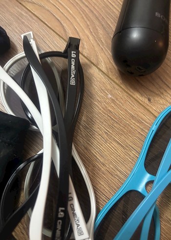 Üç boyutlu gözlükler samsung LG  sony oyun kumandası - Görsel 15
