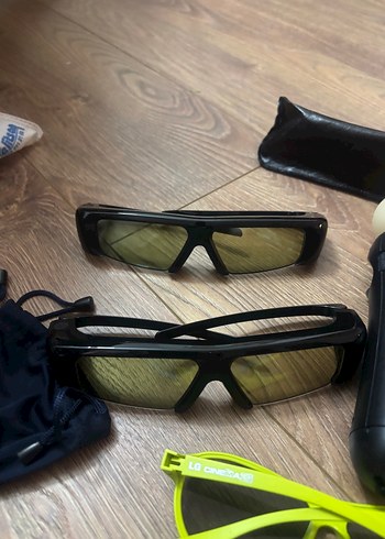 Üç boyutlu gözlükler samsung LG  sony oyun kumandası - Görsel 6