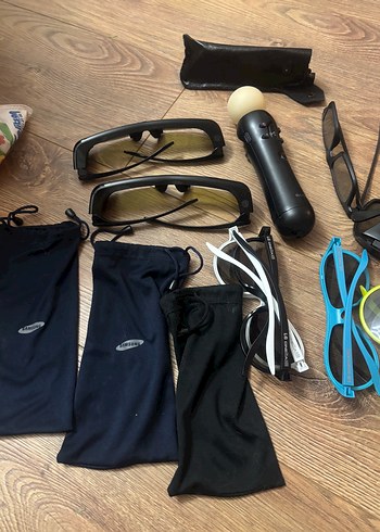 Üç boyutlu gözlükler samsung LG  sony oyun kumandası - Görsel 12